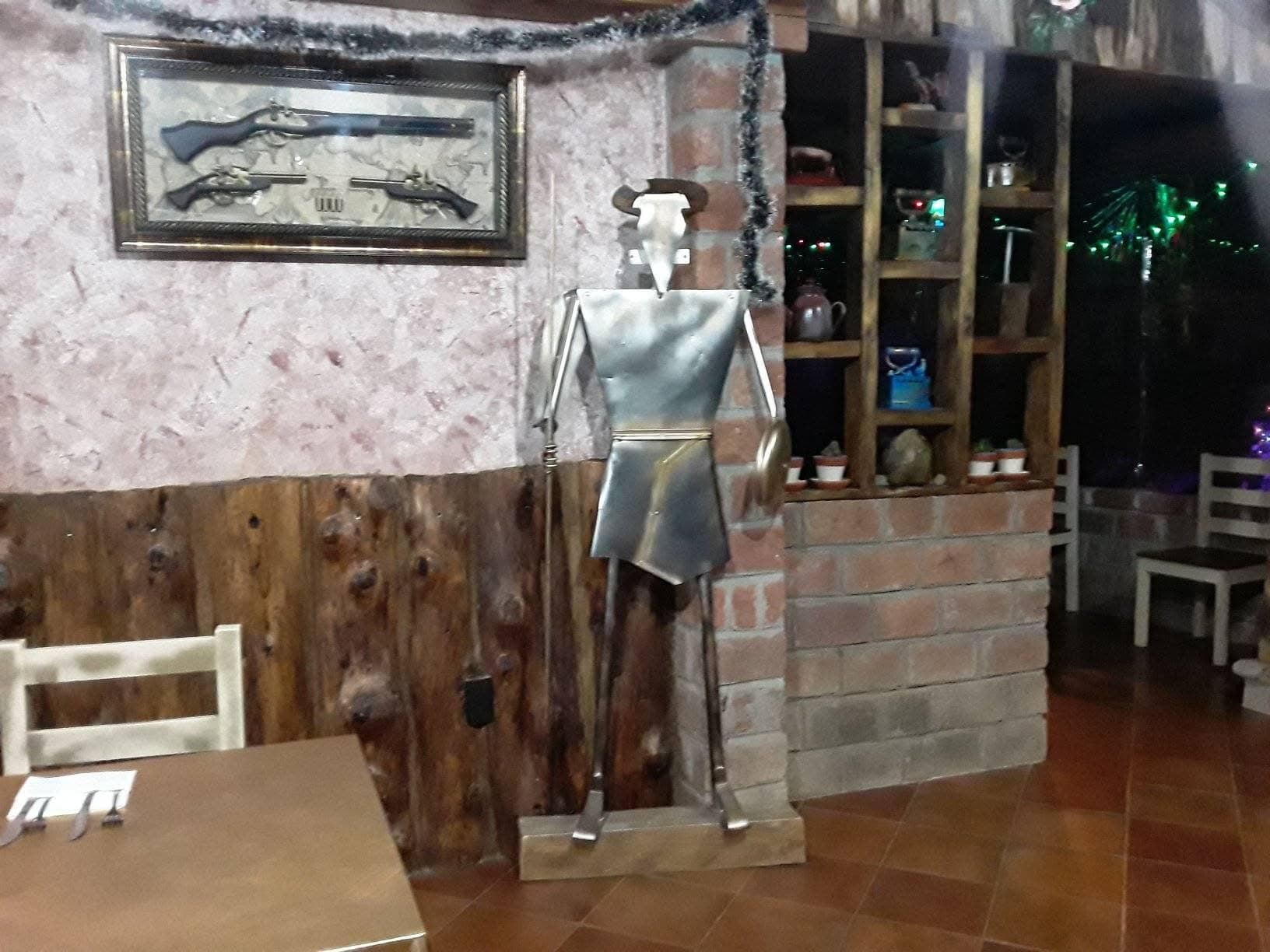 Detalle del ambiente de Don Quijote