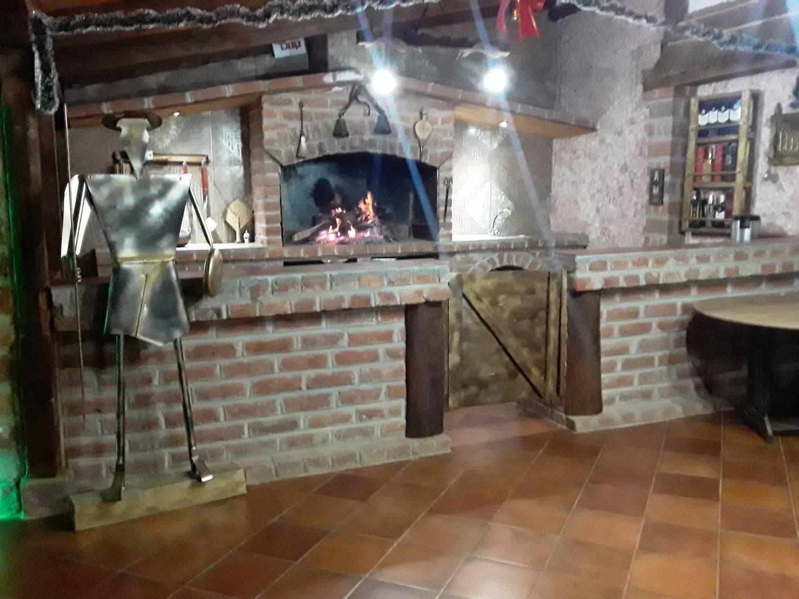 Interior preparado de Don Quijote